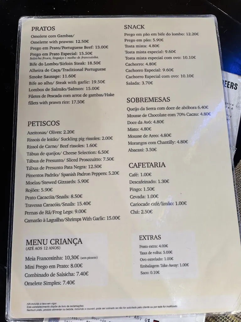 Menu_Cervejaria Europa_Gondomar_image_1