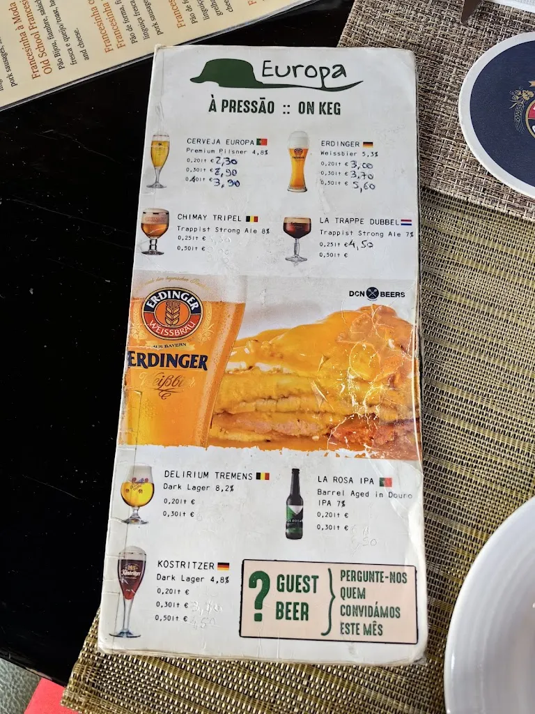 Menu_Cervejaria Europa_Gondomar_image_4