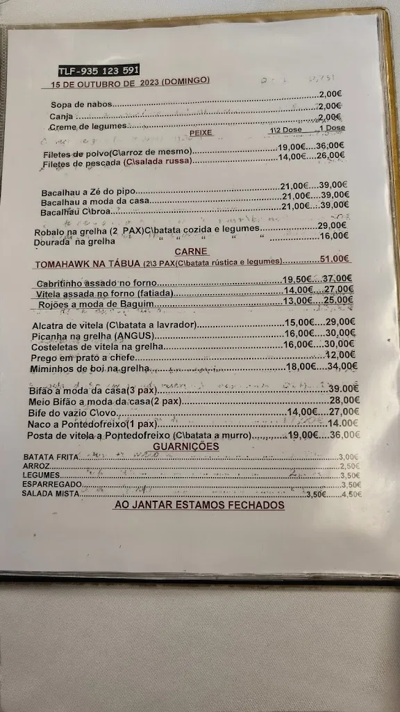 Menu_A Ponte do Freixo_Gondomar_immagine_4