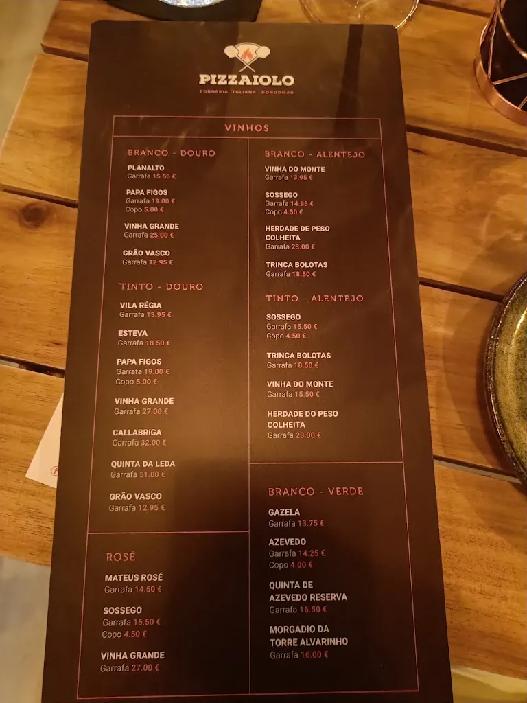 Menu_Pizzaiolo Gondomar_Gondomar_image_1