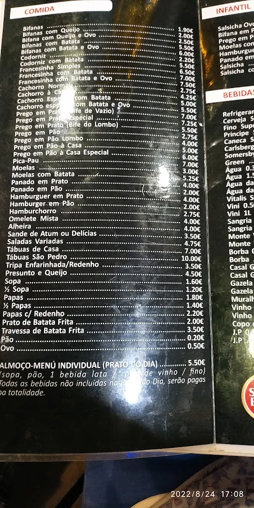 Menu_Bifanas São Pedro_Gondomar_image_1