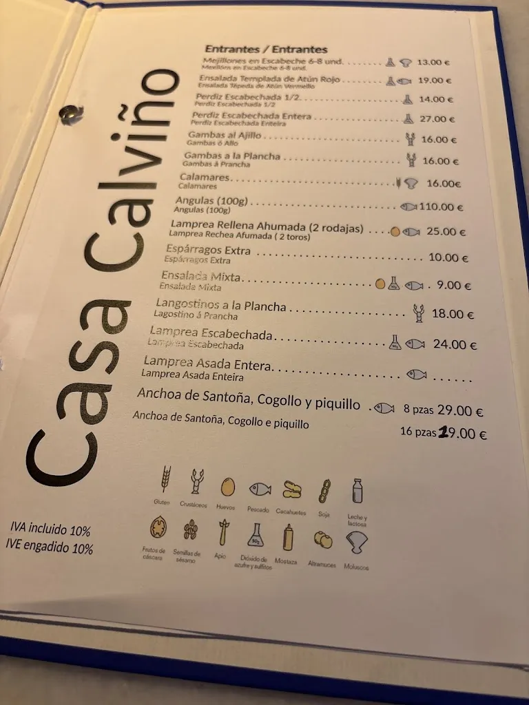Menu_Restaurante Casa Calviño_Neves As_image_1