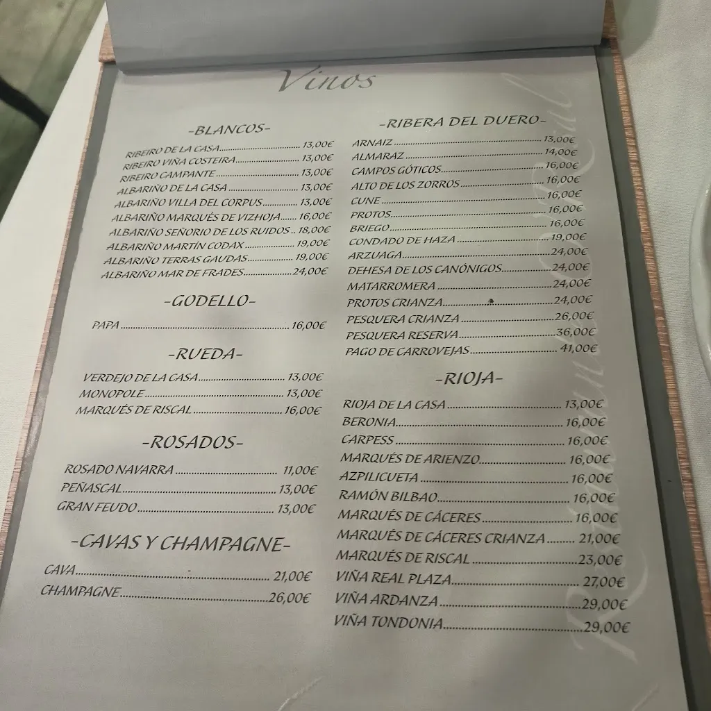 Menu_Restaurante O'Rosal_O Rosal_image_1