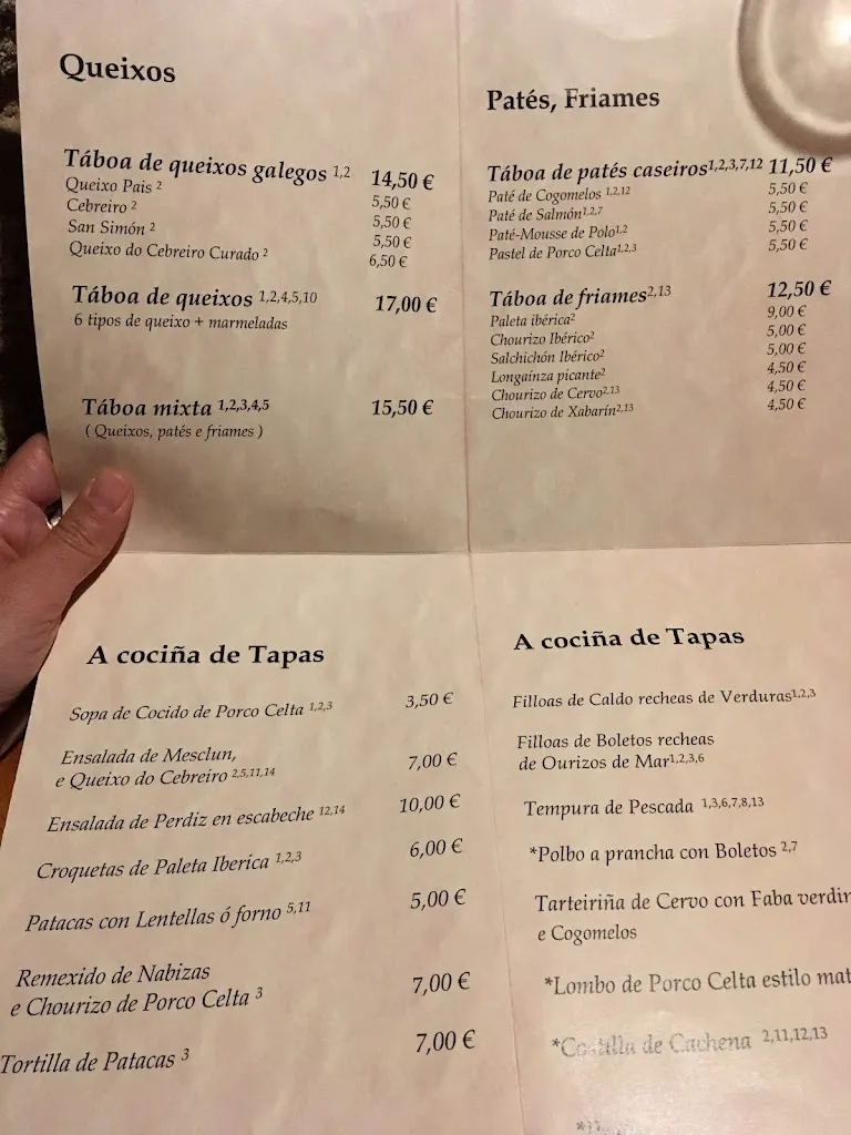 Menu_Taberna O Lagar en Eiras_O Rosal_immagine_2