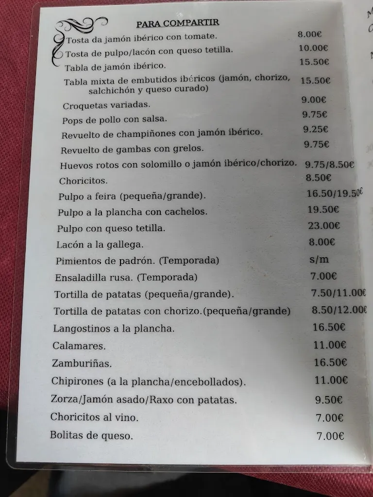 Menu_O Muiño Mollado_Pazos de Borbén_immagine_2
