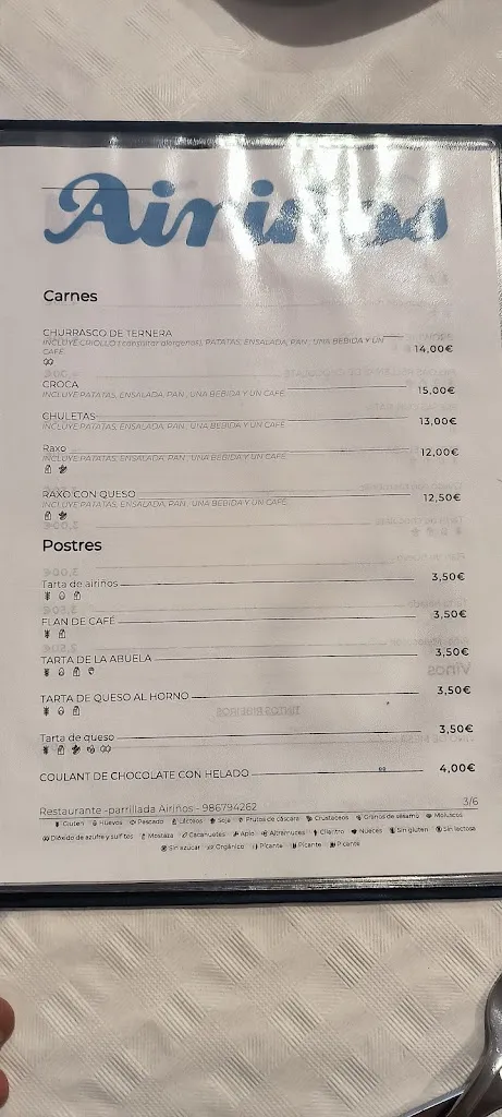 Menu_Parrillada Airiños Lalin_Lalín_image_1