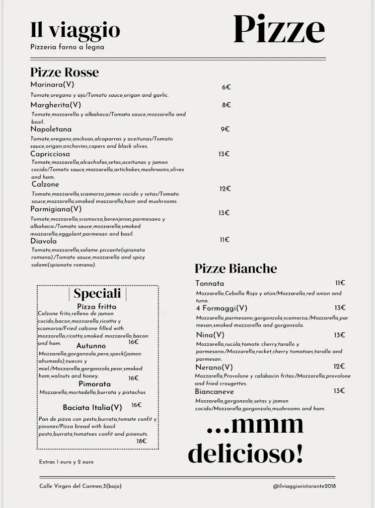 Menü_Il viaggio_Santa Pola_Bild_2