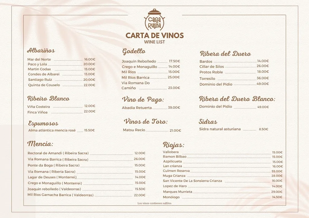 Menu_Casa Ruliña - Comidas y Habitaciones_Lalín_image_1
