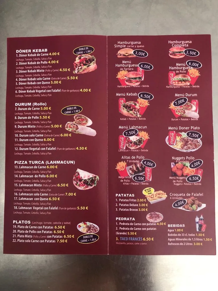 Madina Doner Kebab Lalín (Abdul) - A mellor salsa do mundo - Temos Hamburguesa restaurant in Lalín