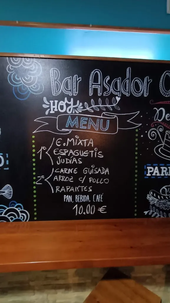 Menu_Bar asador O Castilla_Ponte Caldelas_image_3