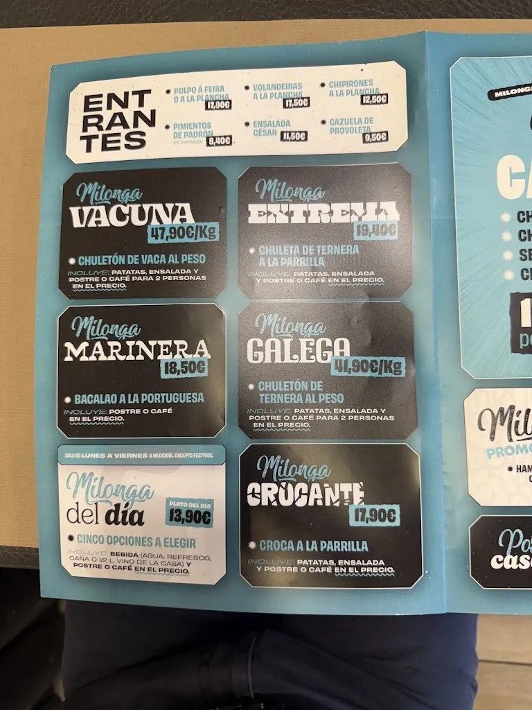 Menu_Milongas Parrillada Poio_Poio_image_4
