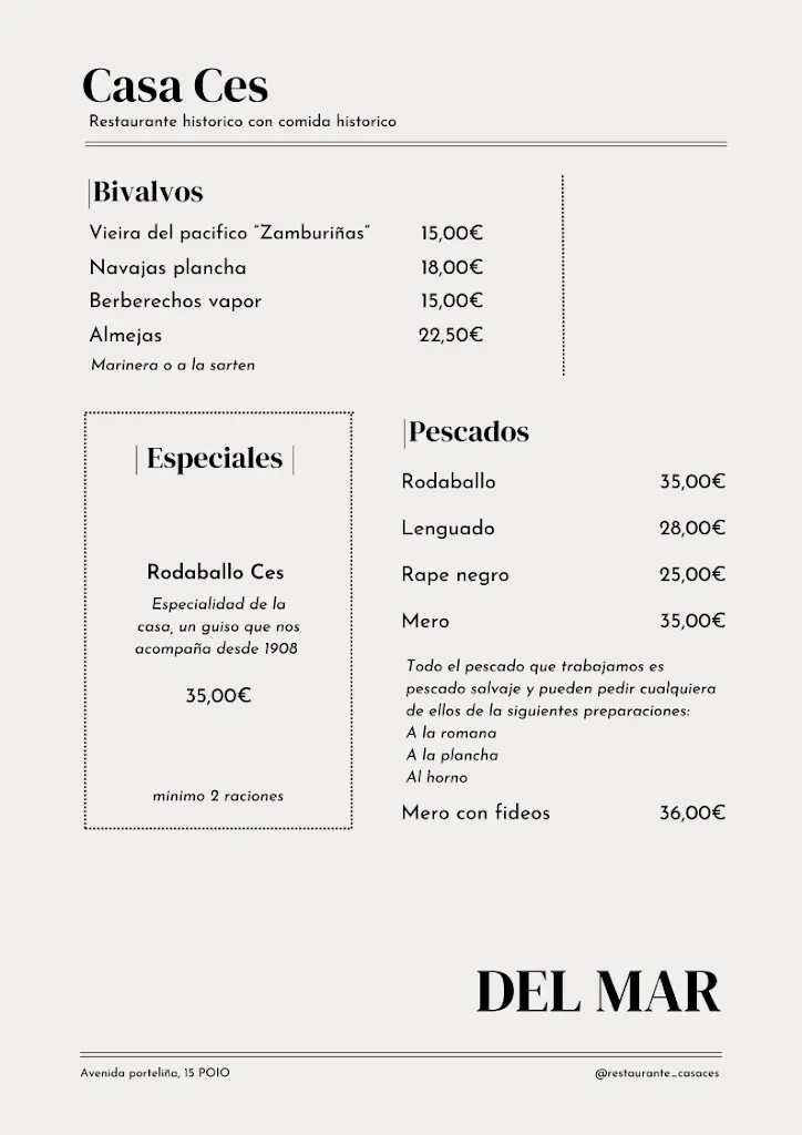 Menu_Restaurante Casa Ces_Poio_immagine_4