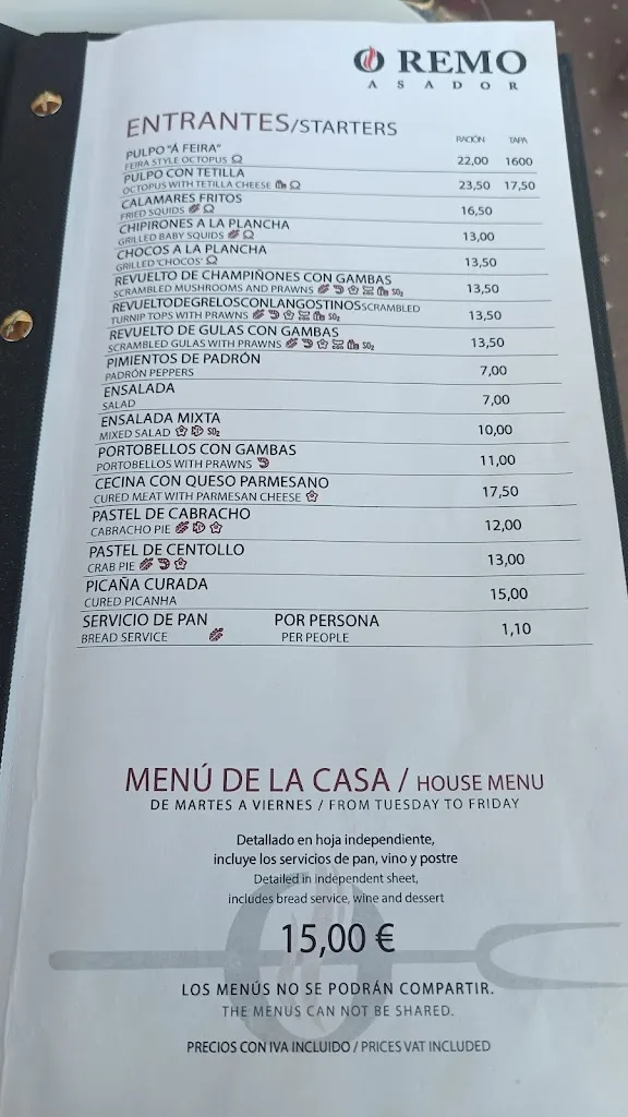 Menu_Asador O'Remo_Poio_image_1