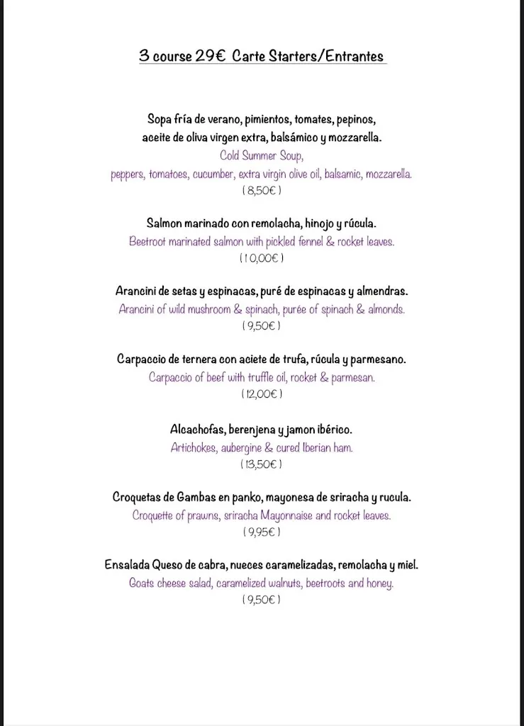 Menu_The Shack Xaló_Xaló_image_1