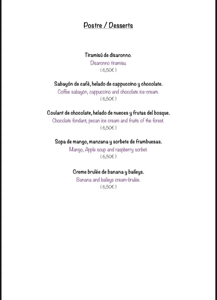 Menu_The Shack Xaló_Xaló_image_4
