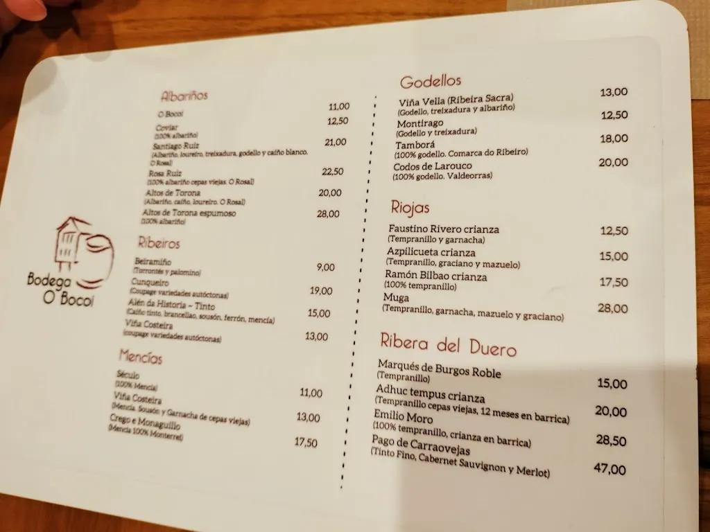 Menu_Restaurante O Bocoi_Poio_immagine_4