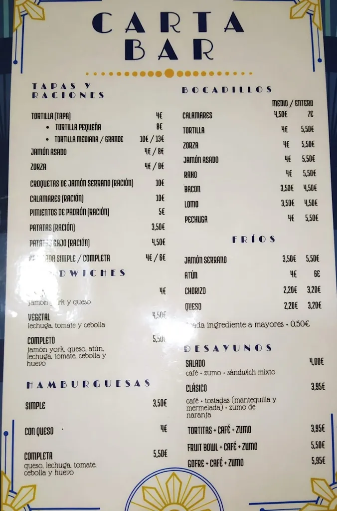 Menu_Bocatería Los Ángeles_Poio_image_1