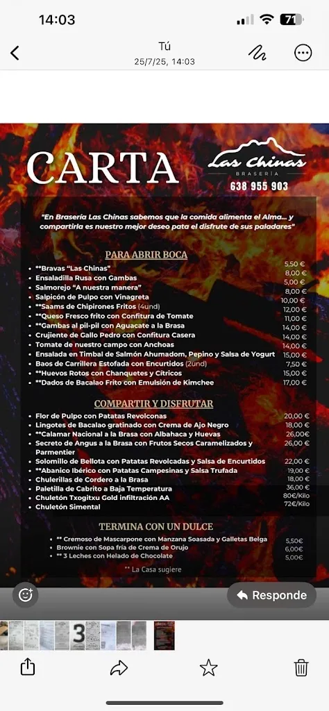 Menu_Restaurante Braseria Las Chinas_Abrucena_image_2