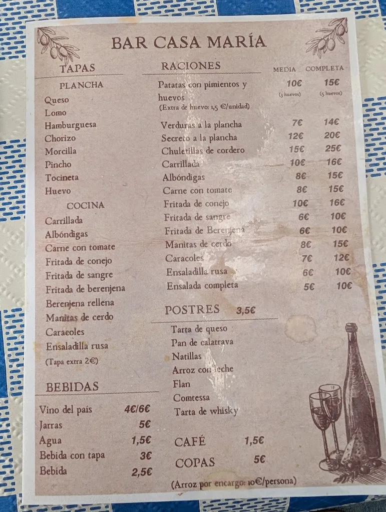 Menu_Bar De María_Abrucena_image_1