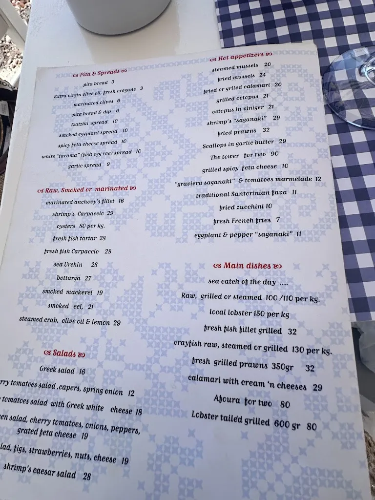 Menu_Armeni Restaurant_Oia_image_2