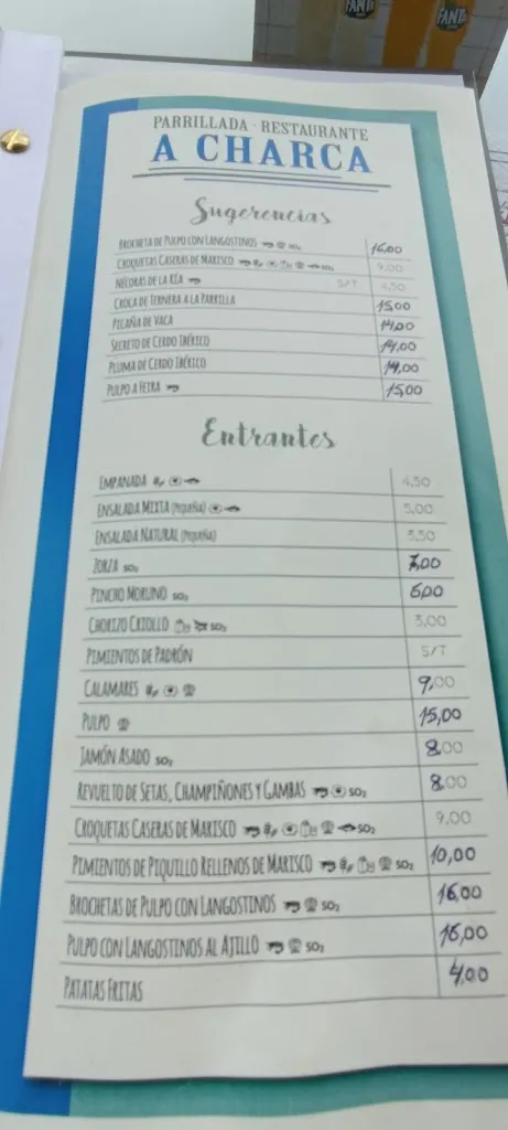 Menu_Parrillada restaurante A Charca_Pontecesures_image_3