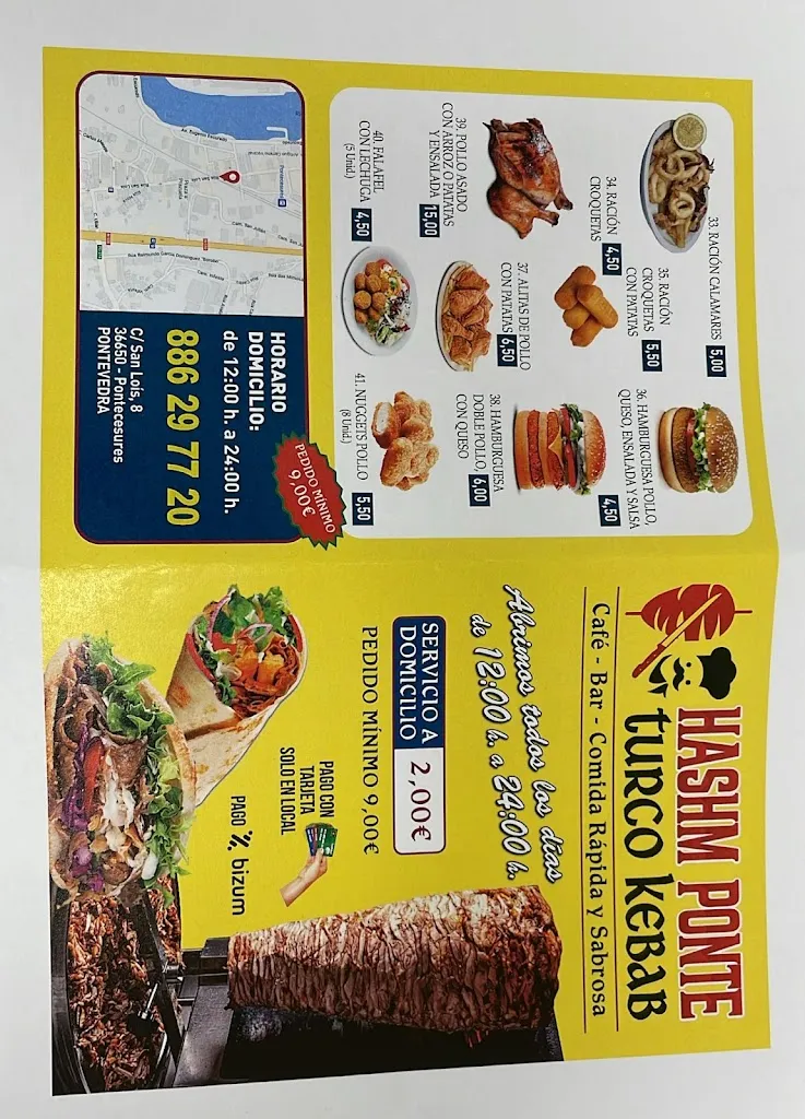 Menu_Hashim ponte kebab_Pontecesures_image_4
