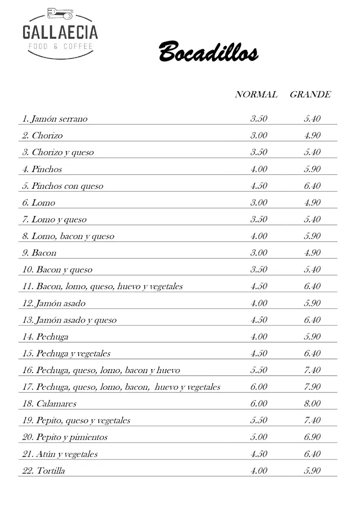 Menu_Restaurante Gallaecia Food & Coffee_Ribadumia_image_1