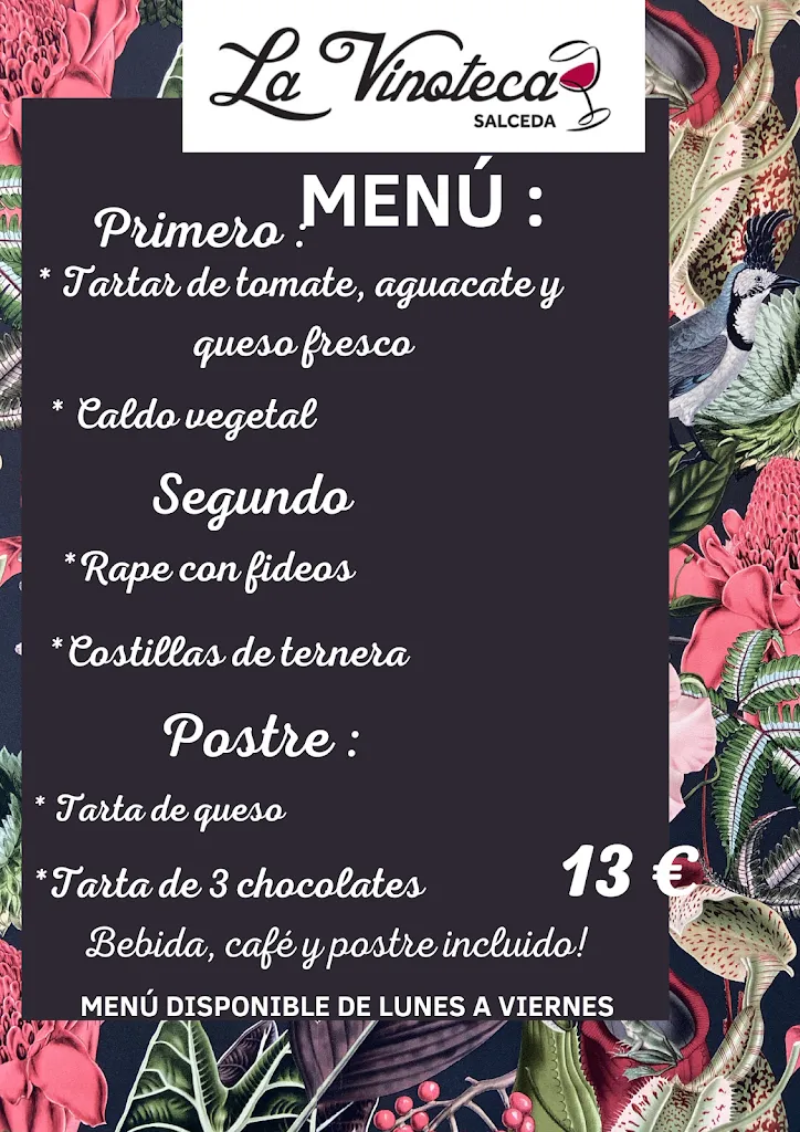 Menu_La Vinoteca Salceda_Salceda de Caselas_image_1