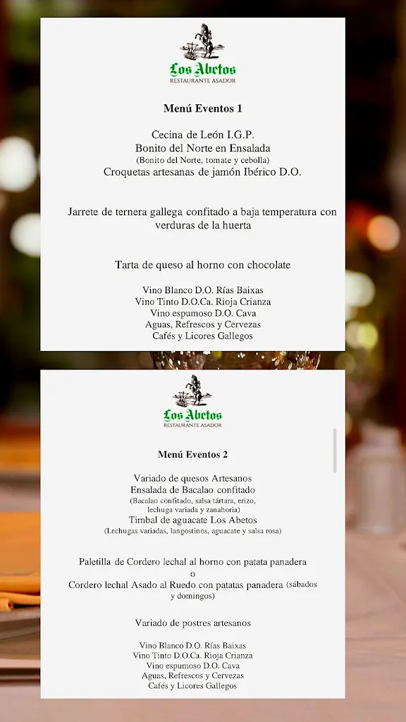 Menu_Restaurante Asador Los Abetos_Nigrán_image_1