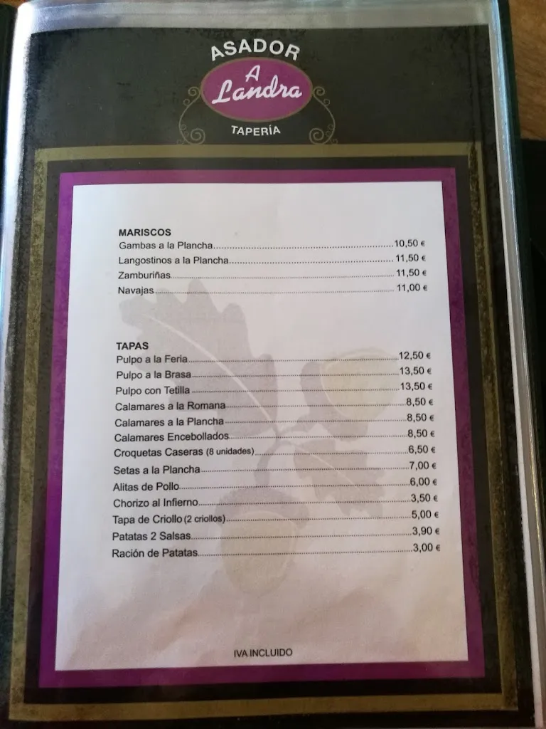 Menu_Asador A Landra_Nigrán_image_2