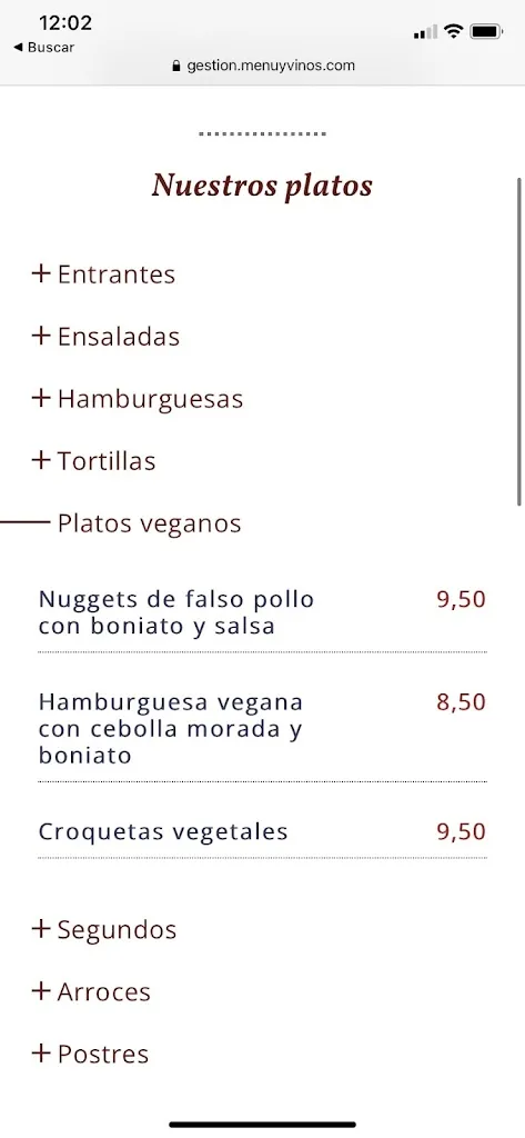 Menu_Rest. La Genuina_Nigrán_image_4