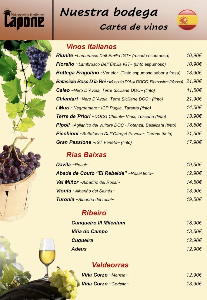 Menu_Ristorante Capone_Nigrán_image_4