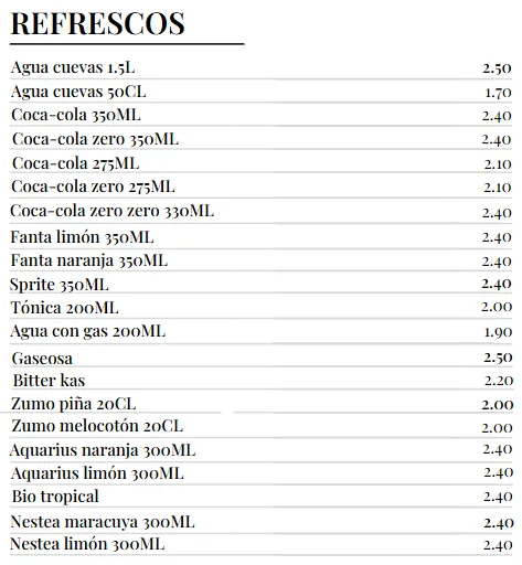 Menu_Taperia Entre Amigos_Nigrán_image_2