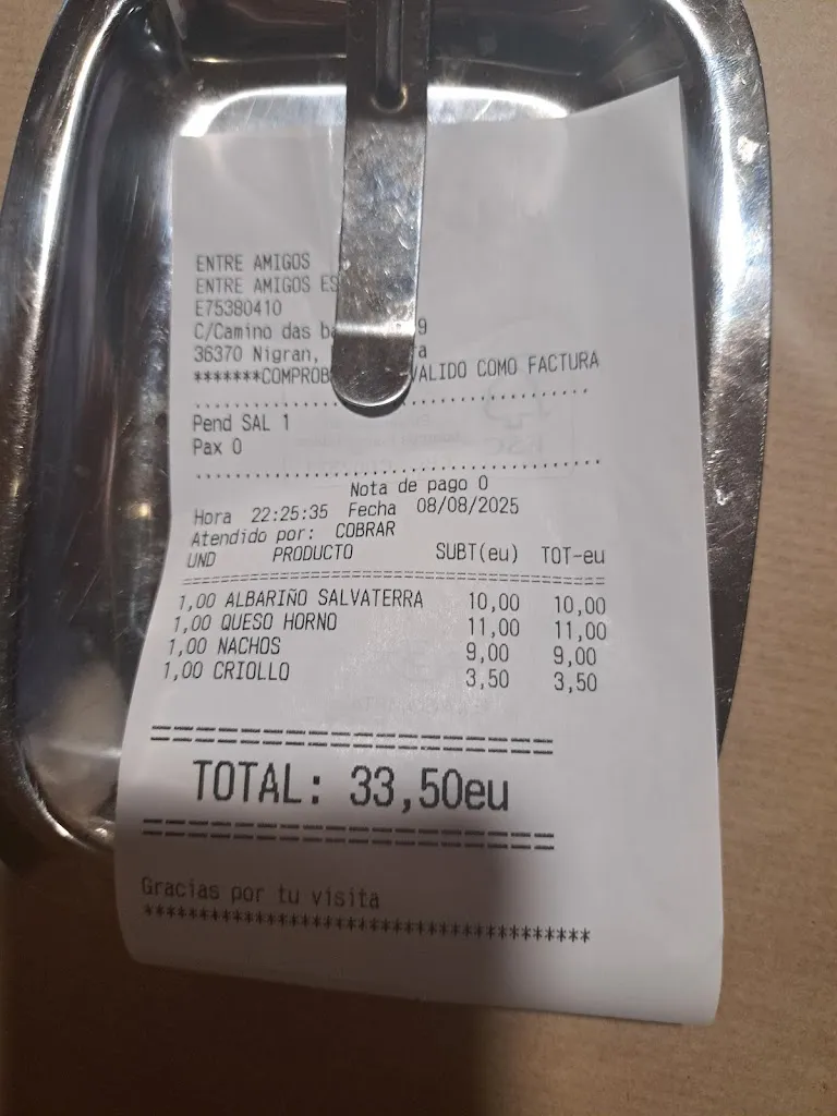 Diana_Taperia Entre Amigos_Nigrán_review