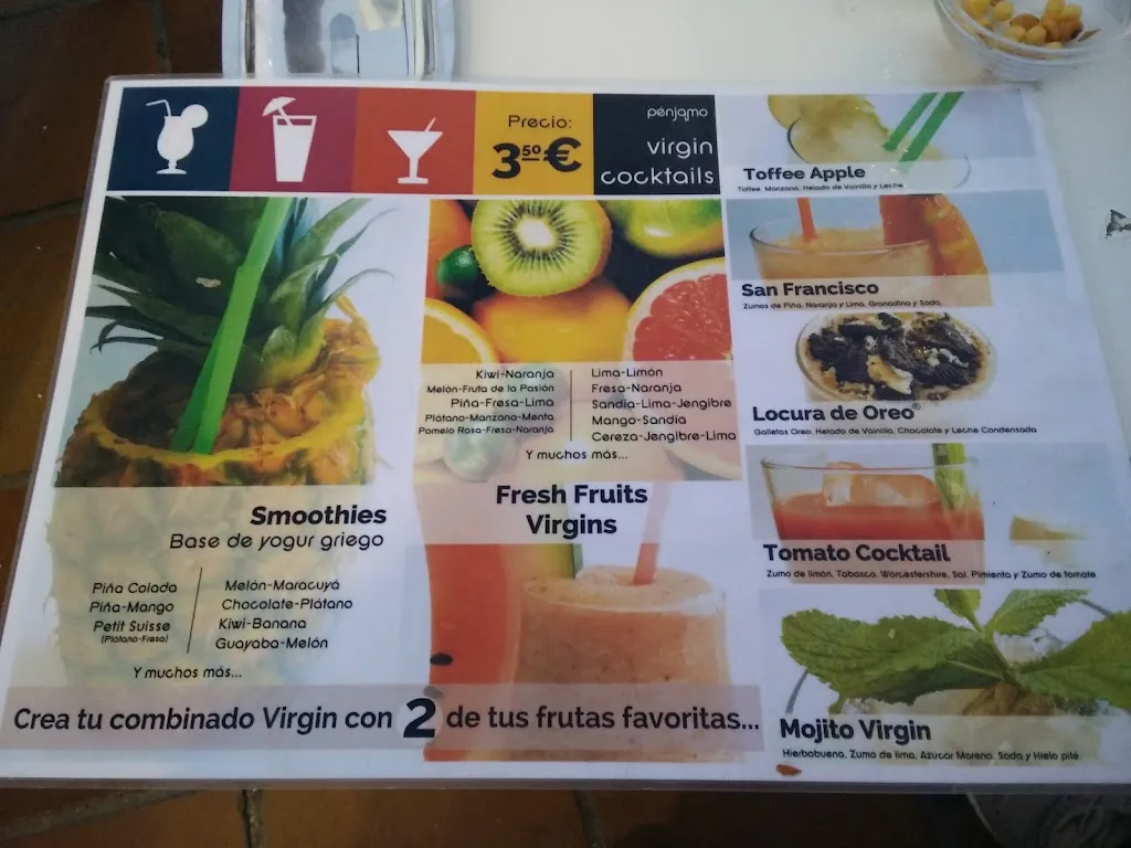 Menu_Pénjamo SunBar_Nigrán_image_2