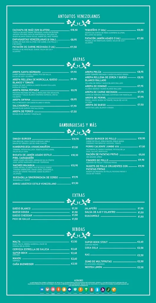 Menu_Majagua coffee food & drink_Nigrán_image_1