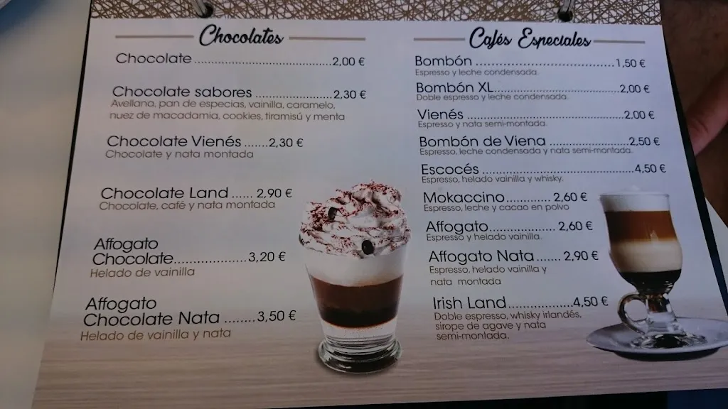 Menu_Coffee & meal By The Coffee Land_Nigrán_image_3