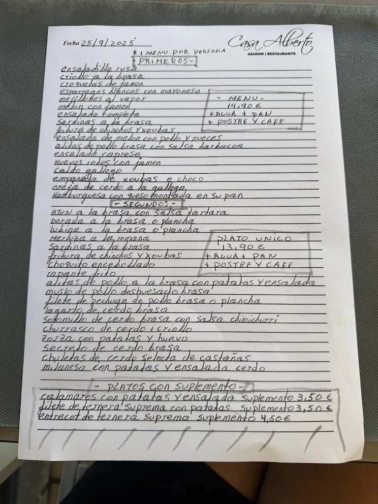 Menu_Casa Alberto Restaurante Asador_Nigrán_image_3