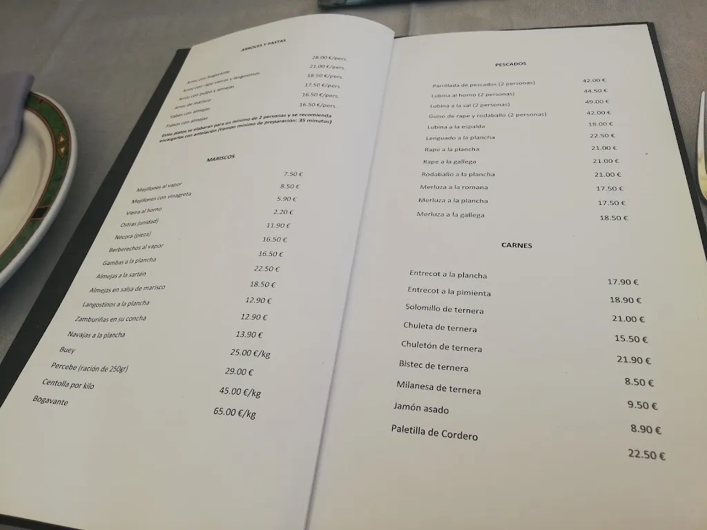 Menu_Restaurante Mesón Beiramar_Nigrán_image_1