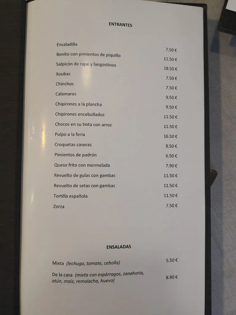Menu_Restaurante Mesón Beiramar_Nigrán_image_3