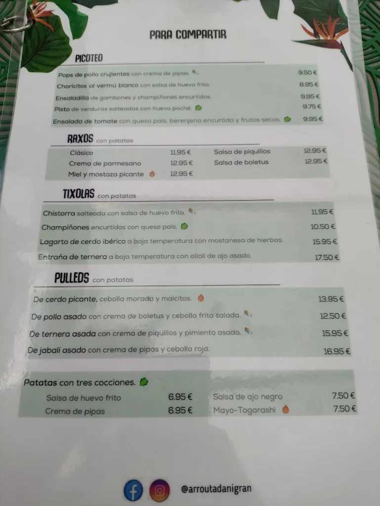 Menu_Arroutada Bocatería Artesanal_Nigrán_immagine_3