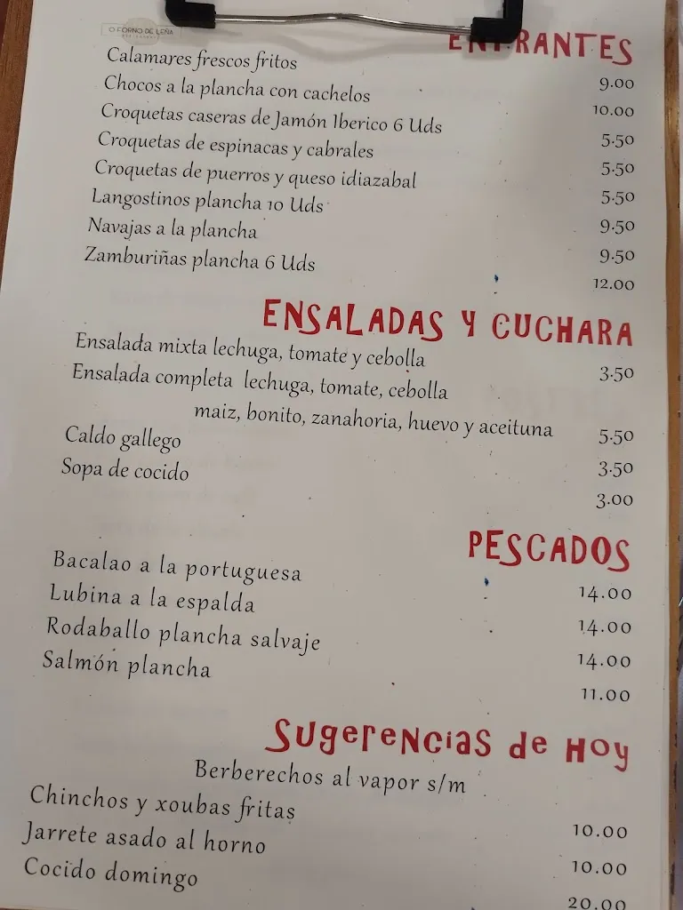 Menu_O Forno de Leña_Ponteareas_image_1