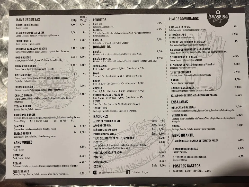 Menu_O Braseiro Burger_Ponteareas_immagine_2
