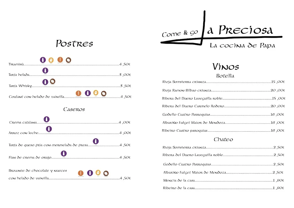 Menu_La Preciosa_Ponteareas_image_2