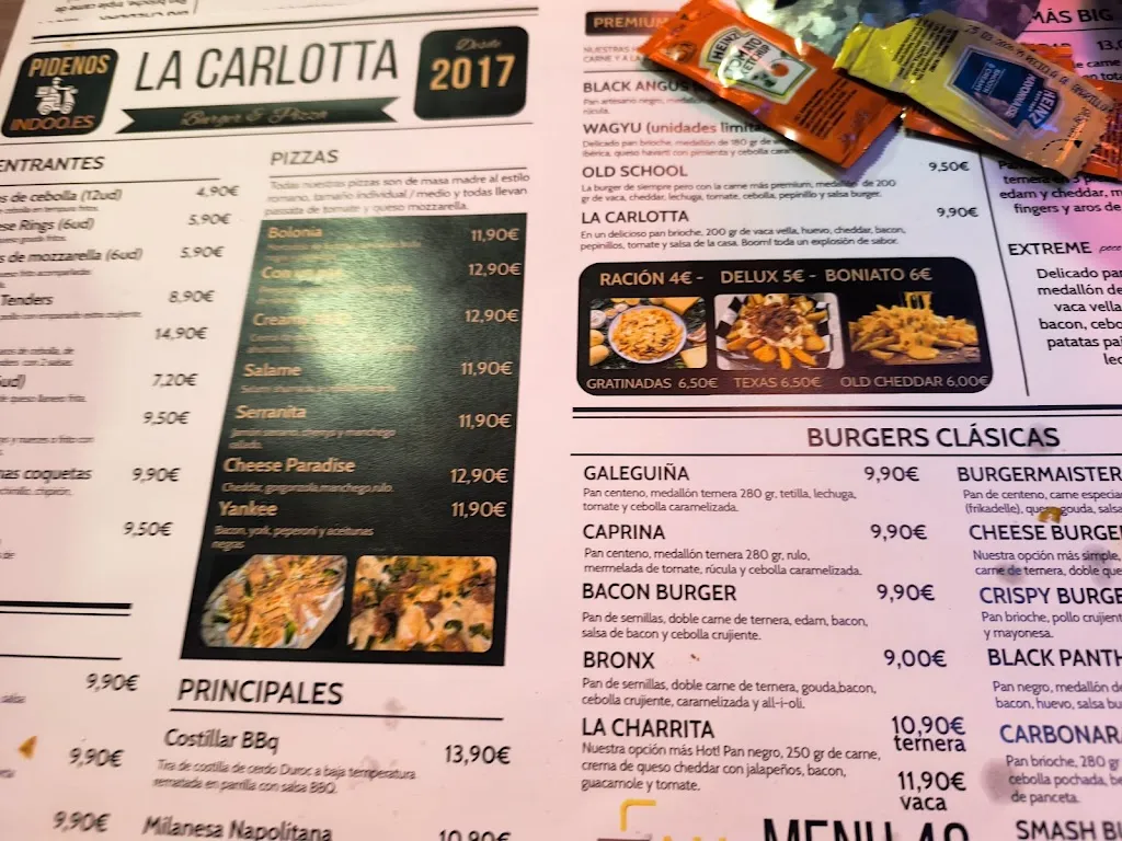 Menu_LA CARLOTTA BURGER_Ponteareas_image_2