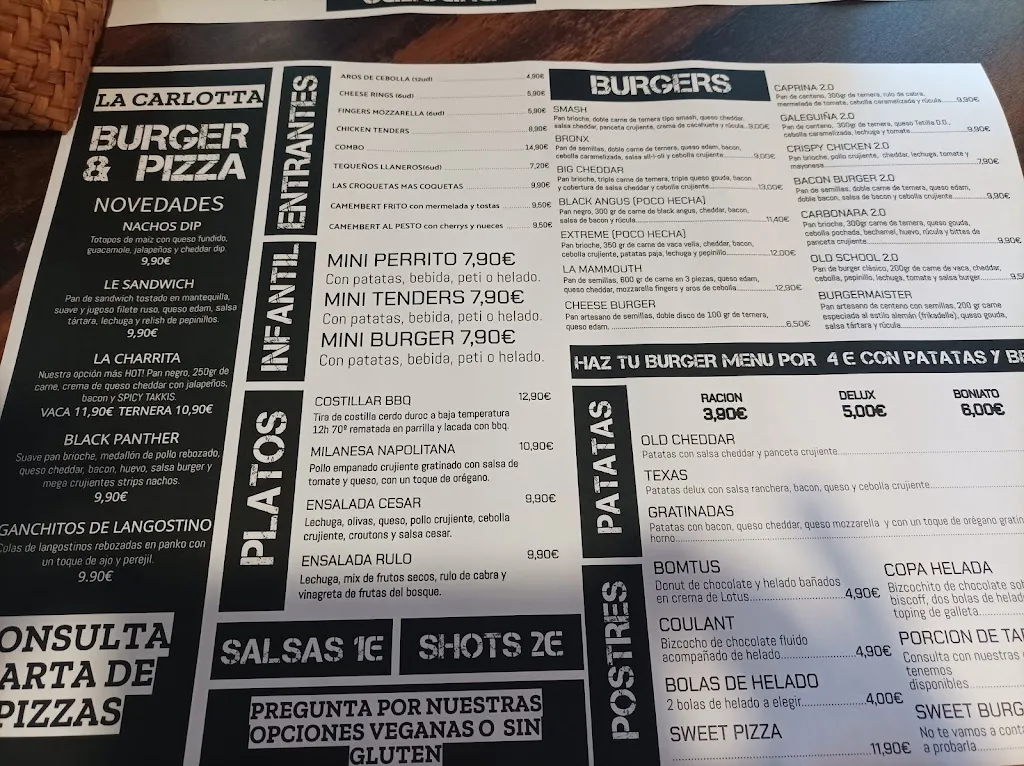 Menu_LA CARLOTTA BURGER_Ponteareas_image_3