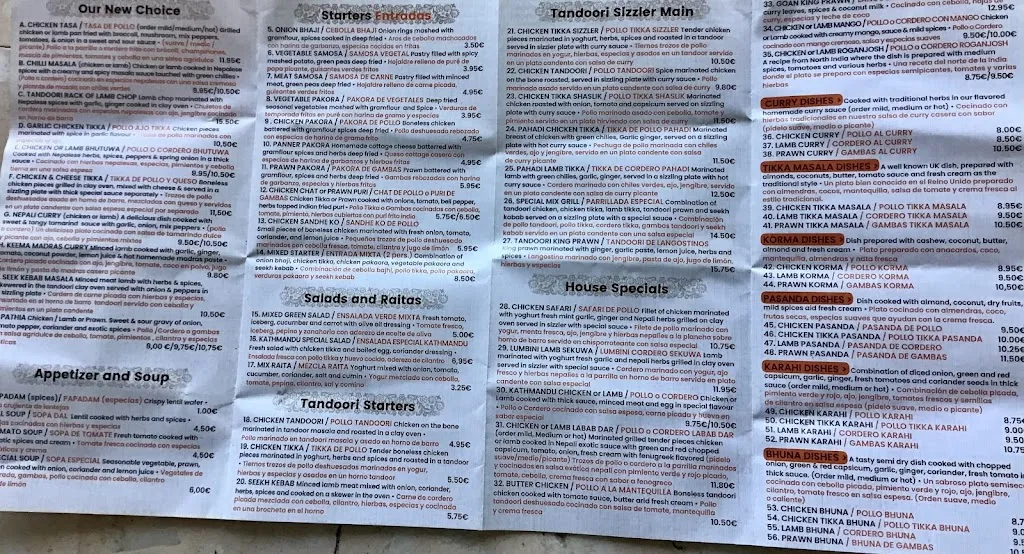 Menu_The Kathmandu_Teulada_image_3