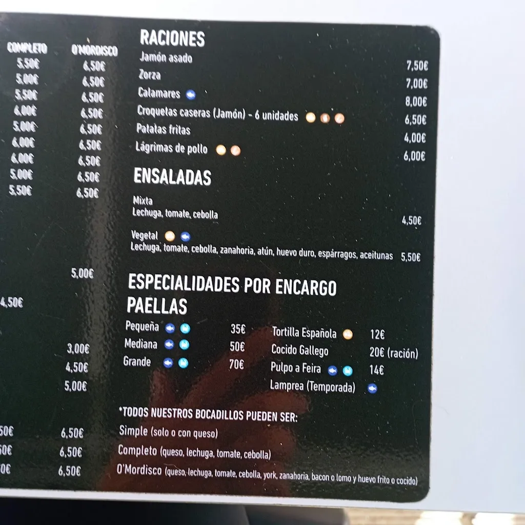 Menu_O' Mordisco. Bocatería - Tapería_Salvaterra de Miño_immagine_1