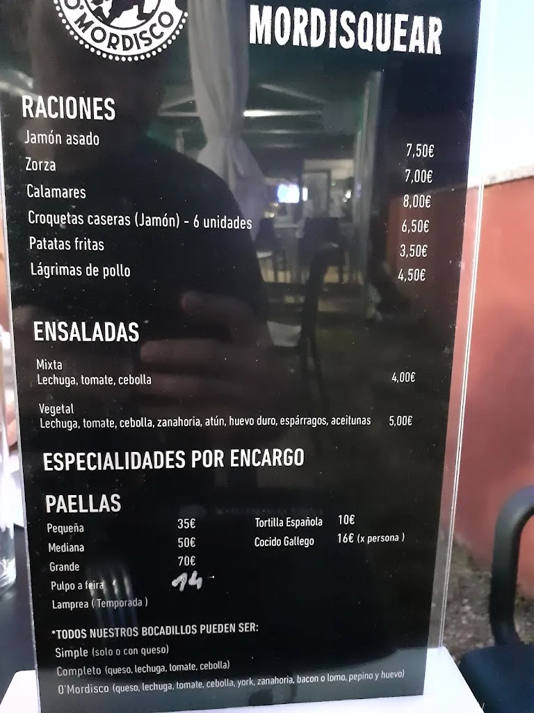 Menu_O' Mordisco. Bocatería - Tapería_Salvaterra de Miño_immagine_3