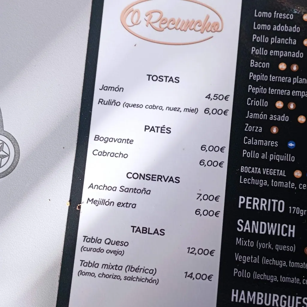 Menu_O' Mordisco. Bocatería - Tapería_Salvaterra de Miño_immagine_4